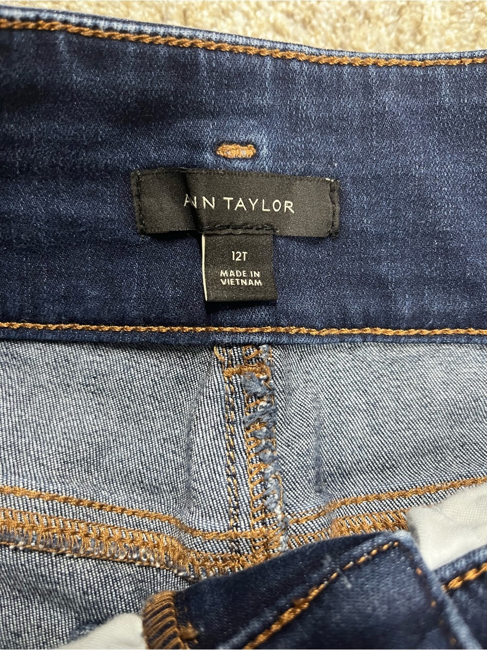 High-Rise 12 Tall- Skinny Jeans - Dark wash - Picture 3 of 4